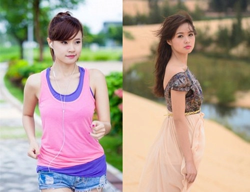 Đọ sắc 2 mỹ nhân nhà lành midu và tâm tít
