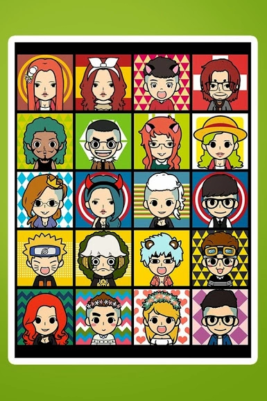 Download faceq - ựng dụng tạo avatar vui nhộn