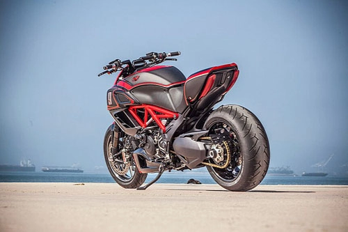  ducati diavel kh9 độ phong cách lạ