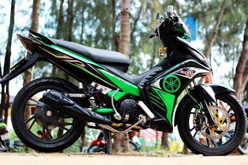 Exciter 2011 trang điểm theo phong cách dragbike tại sài gòn