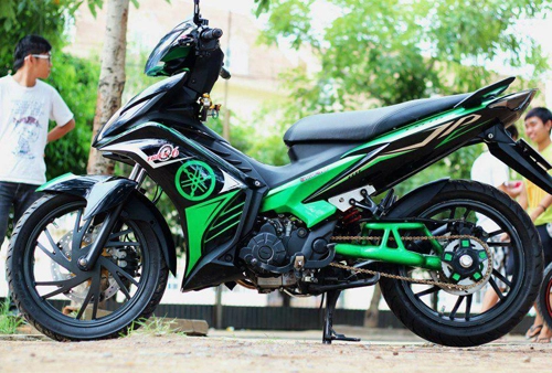 Exciter 2011 trang điểm theo phong cách dragbike tại sài gòn