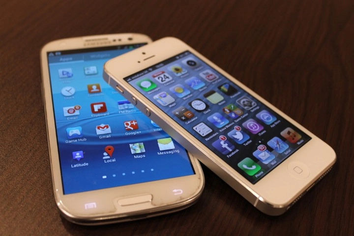 Galaxy s3 của samsung vượt mặt iphone 5