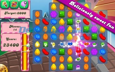 Game hot candy crush saga game thế giới kẹo ngọt cho android