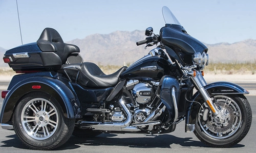 Harley-davidson tri glide ultra classic - pháo đài di động