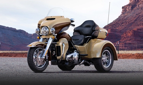 Harley-davidson tri glide ultra classic - pháo đài di động