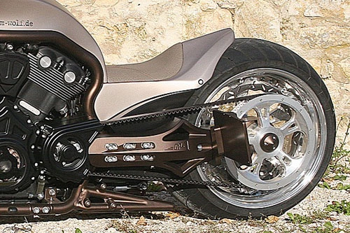 Harley davidson v-rod x - quái vật lộ diện