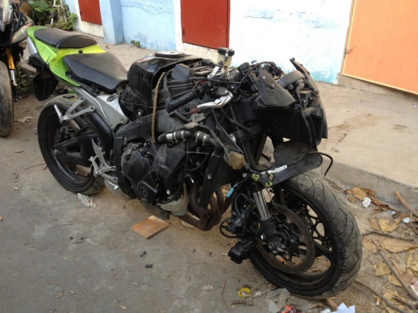 Hình ảnh xe pkl bị tai nạn