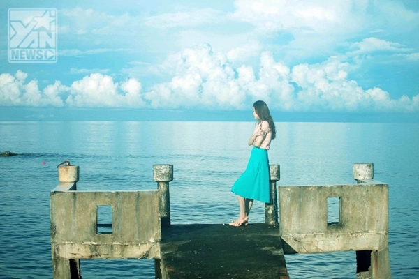 Hồ ngọc hà tựa nàng tiên trong tranh tại phú quốc