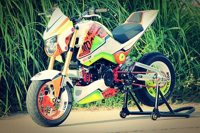 Honda msx độ phong cách sportbike đẹp mắt