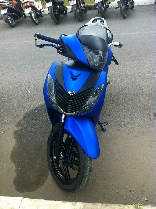 Honda sh xanh đen sporty phiên bản mô tô