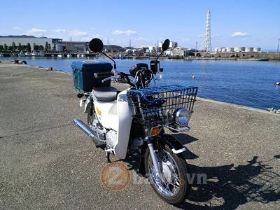 Honda super cub 110 pro 1 lít xăng đi 662km