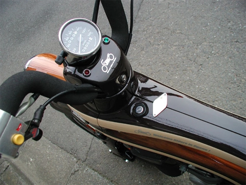 Honda super cub 50 giả ốp gỗ