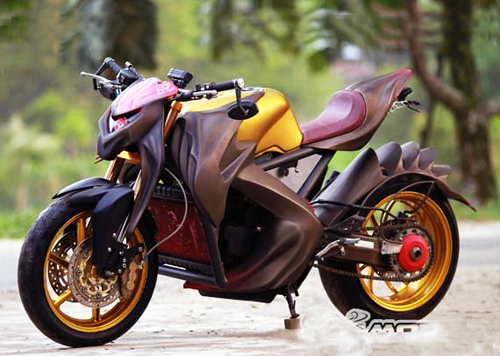 Honda tiger phiên bản quái vật