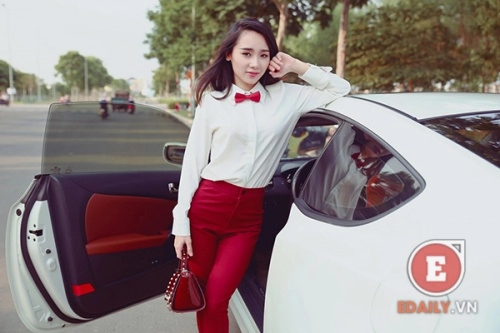 Hotgirl - dj moon kim quyến rũ bên siêu xe tiền tỷ