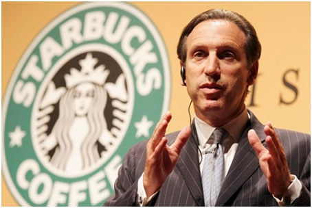 Howard schultz - ceo nổi tiếng của starbucks