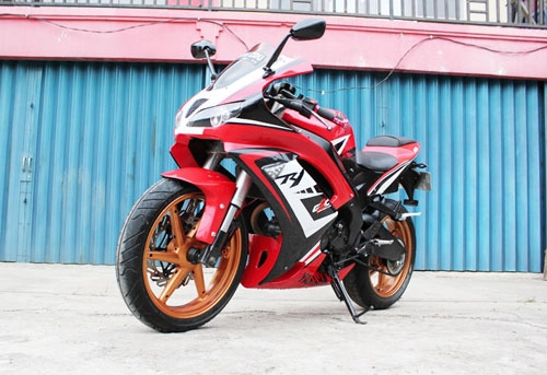 indonesia yamaha v-ixion độ phong cách siêu môtô m1