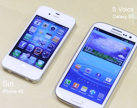 Iphone 4s đọ dáng với samsung galaxy s3