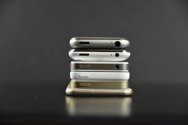Iphone 6 đọ dáng cùng đại gia đình iphone