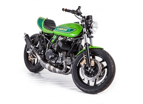 Kawasaki kamikaze xế nổ 2 thì độ cafe racer