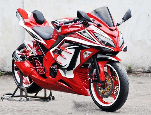 Kawasaki ninja 250r độ lạ mắt