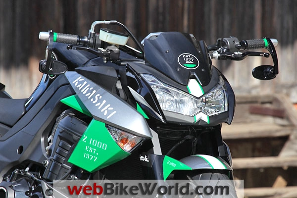 Kawasaki z1000 cái tên không còn xa lạ