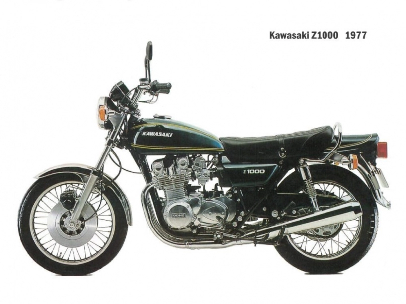 Kawasaki z1000 chàng khổng lồ dễ điều khiển