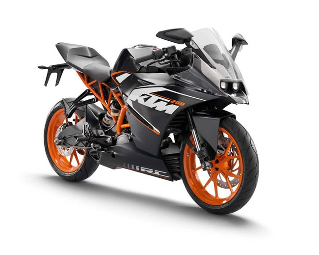 Ktm giới thiệu bộ ba môtô mới