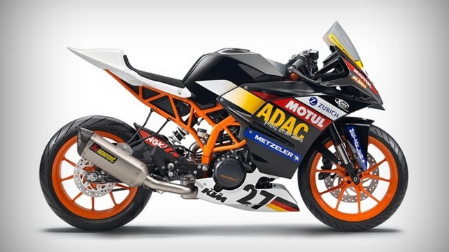 Ktm rc390 sẽ xuất hiện tại kinh đô thời trang milan