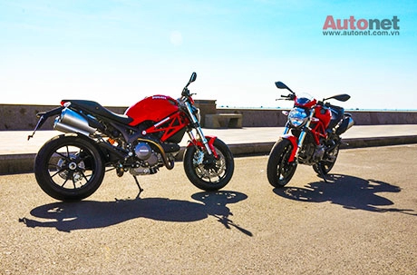 Lái thử ducati monster 796 abs tại vũng tàu