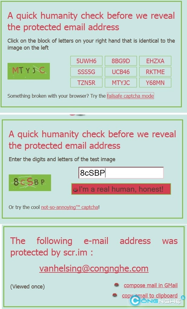 Làm gì để tránh spammer tới hòm thư của bạn 