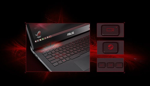 Laptop g751 dòng gaming cao cấp nhất của asus