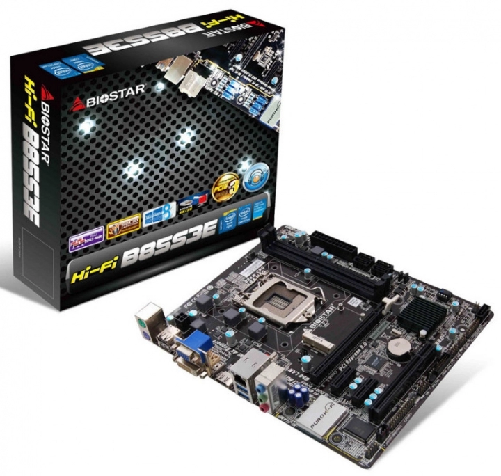 Loạt mainboard b85 được biostar tung ra