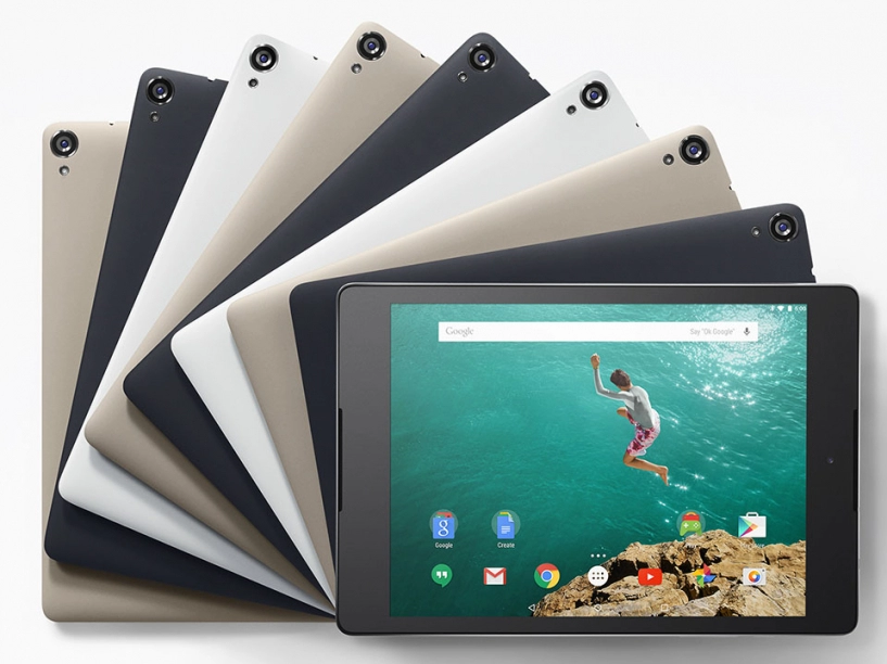 Màn hình google nexus 9 có độ phân giải tương đương retina