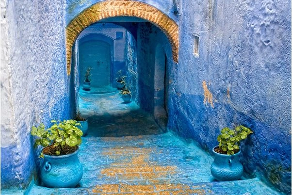 Mê mẩn vẻ đẹp như tranh vẽ của thị trấn cổ ở morroco