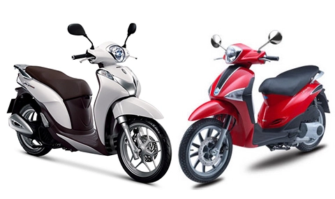 Nên mua xe honda sh mode hay piaggio liberty