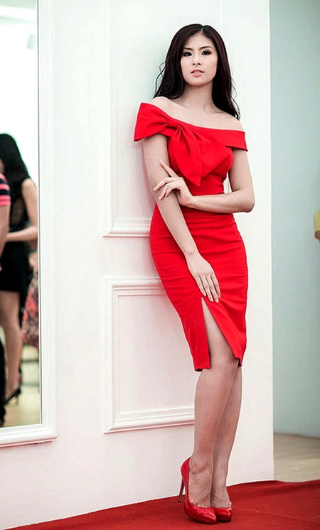Ngọc hân nữ hoàng thảm đỏ 2013