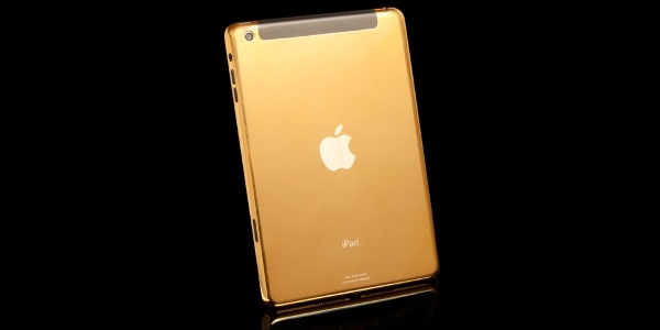Những chiếc ipad air 2 được mạ vàng rất ấn tượng