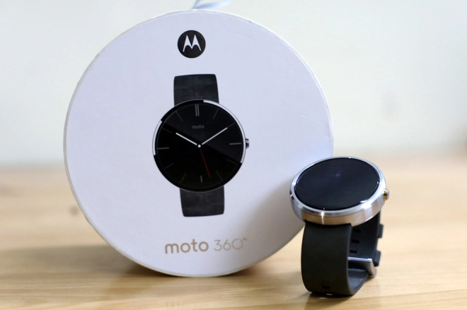 Những hình ảnh đầu tiên của moto 360 ở việt nam