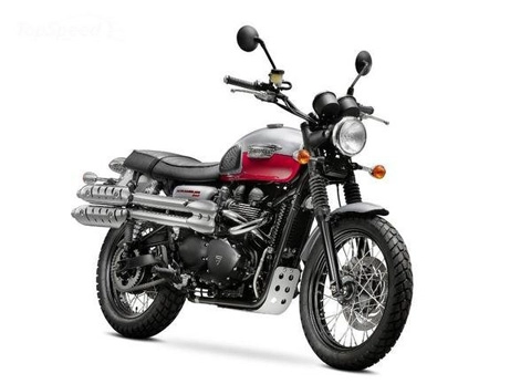 Những nét mới trên triumph scrambler 2014