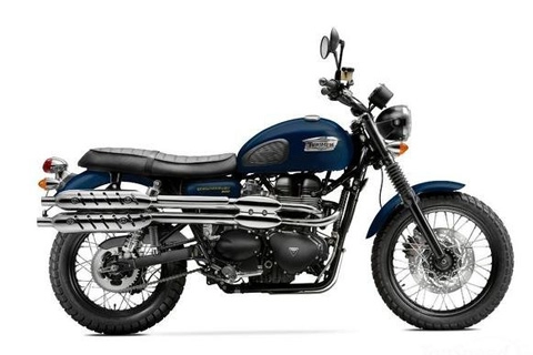 Những nét mới trên triumph scrambler 2014