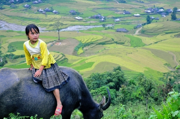 Những nụ cười vô tư của trẻ thơ vùng tây bắc