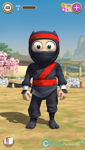 Ninja siêu hậu đậu clumsy ninja 