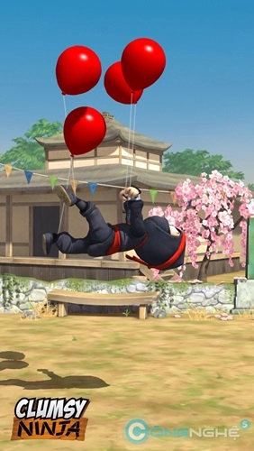 Ninja siêu hậu đậu clumsy ninja 