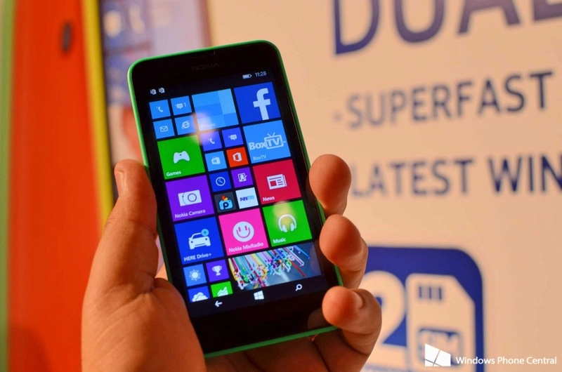 Nokia lumia 630 được đồng loạt bán ra tại châu á riêng châu âu và mỹ sẽ chậm hơn