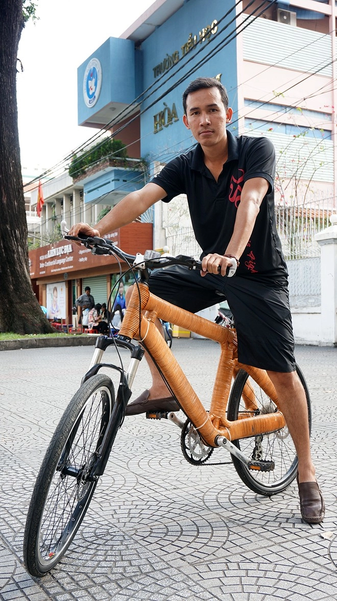 Podu00 - chiếc xe đạp làm bằng vật liệu độc đáo