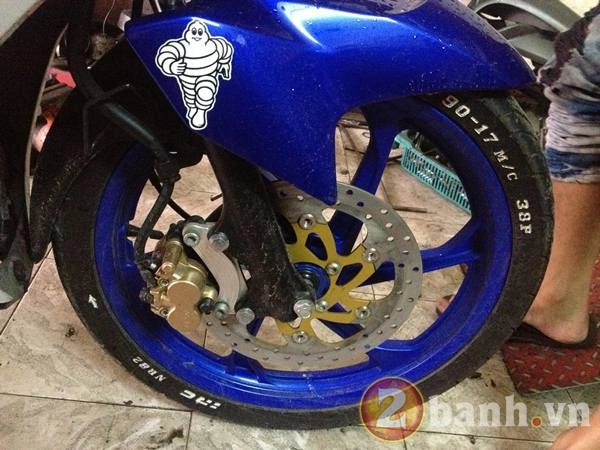 Quá trình độ vỏ phuộc trusty cho exciter gp 2012
