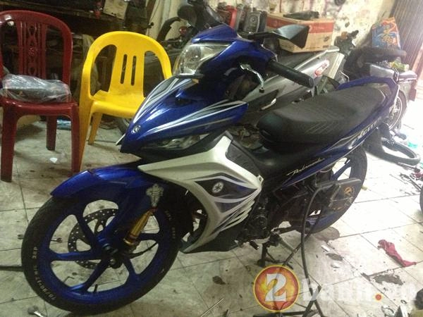 Quá trình độ vỏ phuộc trusty cho exciter gp 2012