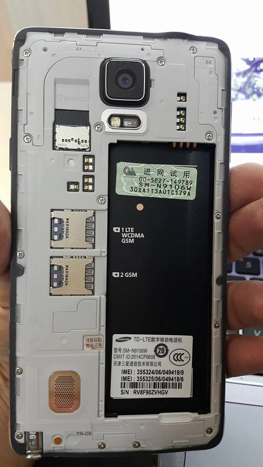 Samsung galaxy note 4 2 sim có mặt tại việt nam