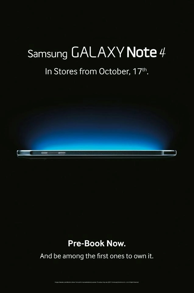 Samsung galaxy note 4 4g lte chuẩn bị bán ra tại ấn độ