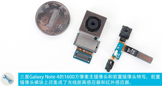 Samsung galaxy note 4 sử dụng cảm biến sony imx240